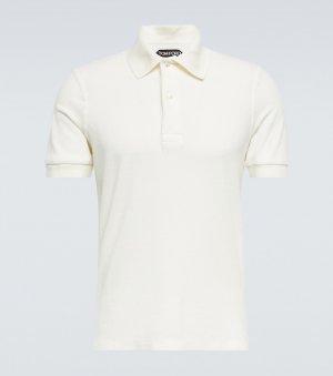 Рубашка-поло из полотенца , белый Tom Ford