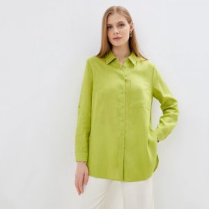 Блуза, размер 44, зеленый FABRETTI. Цвет: зеленый/салатовый