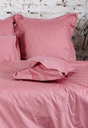 Постельное белье 1,5-спальное Mona Liza Royal Ленты розовый. Цвет: розовый