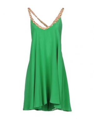 Короткое платье ELLA LUNA. Цвет: зеленый