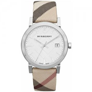 Наручные часы  City BU9022 Burberry. Цвет: бежевый
