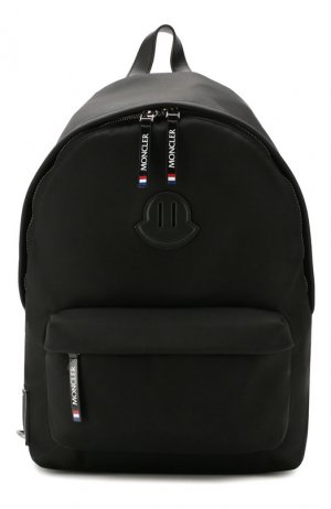 Текстильный рюкзак Moncler. Цвет: черный