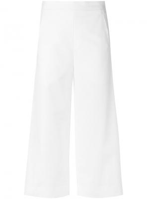 Cropped trousers Andrea Marques. Цвет: белый