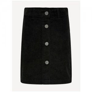 ONLY, юбка для девочки, Цвет: черный, размер: 146/152 Only. Цвет: черный