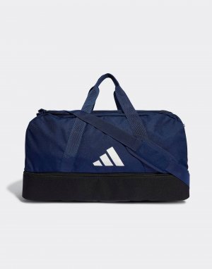 Темно-синяя спортивная сумка adidas Football Tiro performance