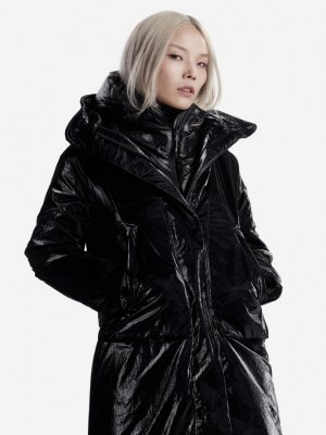 Пальто утепленное женское Riteg, Черный KRAKATAU. Цвет: черный