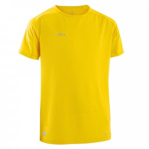 Футбольная рубашка с короткими рукавами Decathlon Viralto Solo , желтый Kipsta