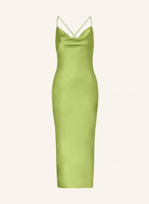 Платье aus Satin, зеленый unique