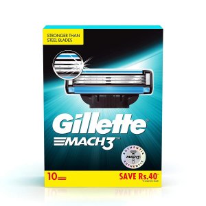 Картридж Mach 3 (Пакет из 10) Gillette