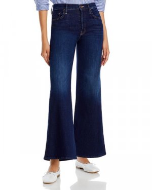 Широкие джинсы с высокой посадкой Tomcat Roller в цвете Off Limits MOTHER, цвет Blue Mother