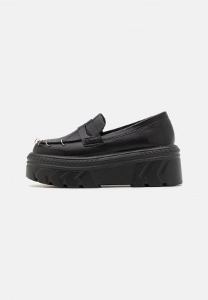 Туфли на платформе ESGAR CHUNKY PUNK LOAFERS , цвет black Koi Footwear