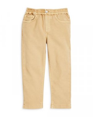 Детские эластичные махровые штаны для мальчиков , цвет Brown Faherty