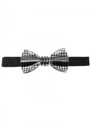 Стеклянный галстук-бабочка Cor Sine Labe Doli. Цвет: чёрный