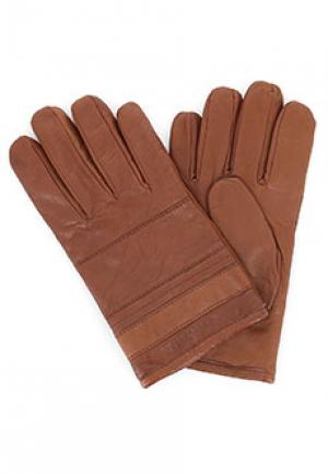 Перчатки TRUSSARDI JEANS. Цвет: коричневый
