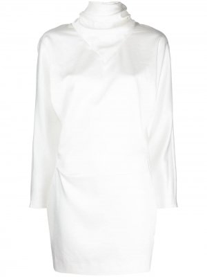 Платье Haya с длинными рукавами RtA. Цвет: белый