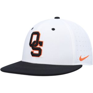 Мужская приталенная кепка White Oklahoma State Cowboys Aero True Baseball Performance Nike