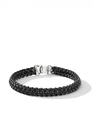 Woven Box Chain bracelet David Yurman. Цвет: seblk