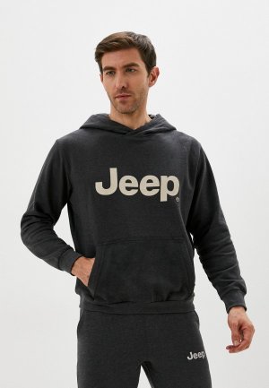 Худи Jeep. Цвет: серый