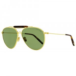 Мужские солнцезащитные очки Raphael 02 TF995 30N Желтое золото 59 мм Tom Ford