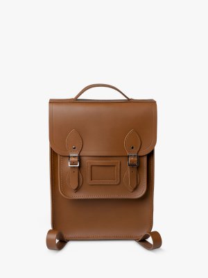 Кожаный рюкзак Cambridge Satchel Portrait , винтаж The Company