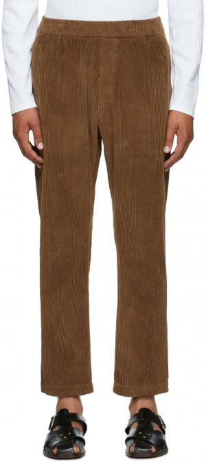 Brown Corduroy Trousers Barena. Цвет: 210 cuoio