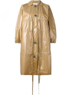Однобортное пальто Ports 1961. Цвет: телесный