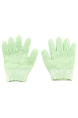 Увлажняющие гелевые перчатки Medolla. Цвет: светло-зеленый