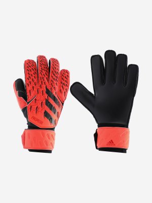 Перчатки вратарские Predator Match, Красный adidas. Цвет: красный