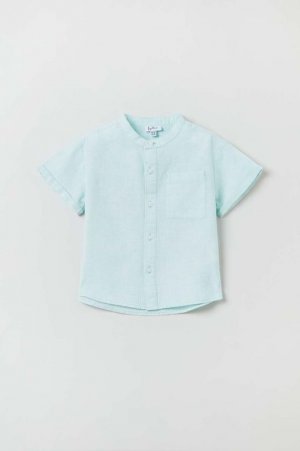 Детская рубашка , зеленый OVS
