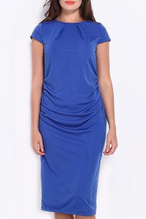 Платье LESARA. Цвет: синий
