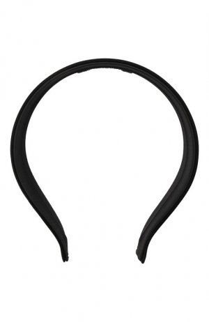 Ободок для волос Giorgio Armani. Цвет: чёрный