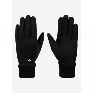 Перчатки для мальчиков, размер M, черный Quiksilver. Цвет: черный
