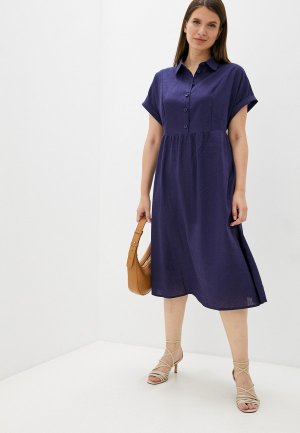 Платье OLBE. Цвет: фиолетовый