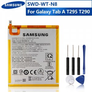 Оригинальный сменный аккумулятор SWD-WT-N8 для планшета Galaxy Tab A T295 T290, перезаряжаемый 5100 мАч Samsung