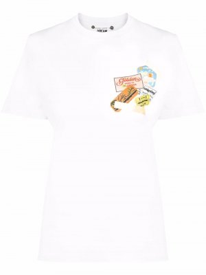 Journey Collection graphic-print T-shirt Golden Goose. Цвет: белый