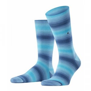Носки , размер 40-46, голубой Burlington. Цвет: голубой