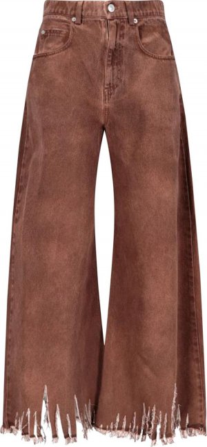 Джинсы Frayed Jeans 'Earth Of Siena', коричневый Marni