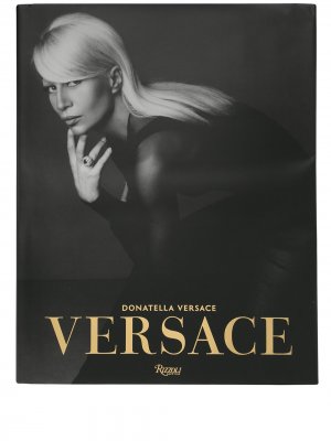 Photographic hardback book Versace. Цвет: черный