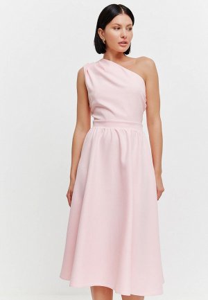 Платье Perles. Цвет: розовый