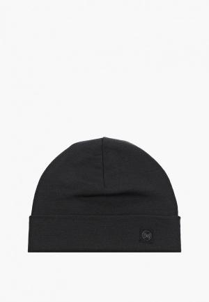 Шапка Buff HW Merino Wool Hat. Цвет: черный