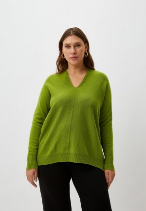 Пуловер Marina Rinaldi Sport ALBA. Цвет: зеленый
