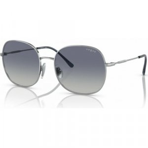 Солнцезащитные очки eyewear VO 4272S 323/4L, серый, серебряный Vogue. Цвет: серебристый/серебряный