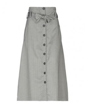 Длинная юбка IMP DELUXE. Цвет: серый