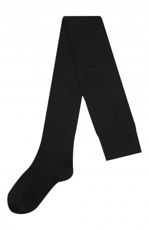 Хлопковые колготки Falke. Цвет: чёрный