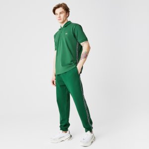 Спортивная одежда Мужcкие спортивные брюки Regular Fit Lacoste. Цвет: зелёный