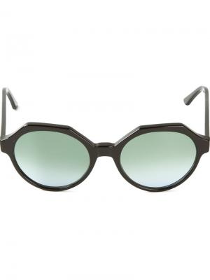 Солнцезащитные очки Mary Kyme. Цвет: чёрный