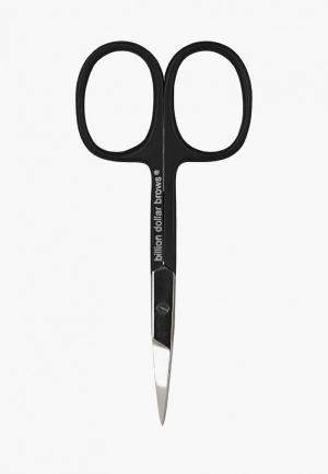 Ножницы для бровей Billion Dollar Brows Scissors. Цвет: черный