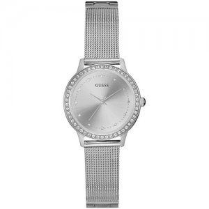 Наручные часы Dress Steel W0647L6, серебряный, серый GUESS. Цвет: серебристый
