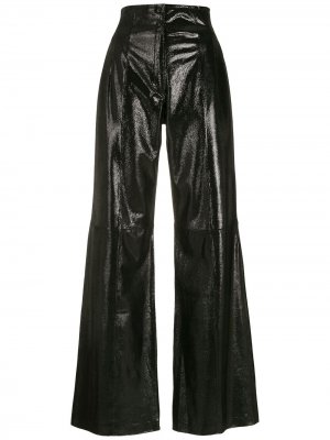 Расклешенные брюки Vonde Andrea Bogosian. Цвет: черный