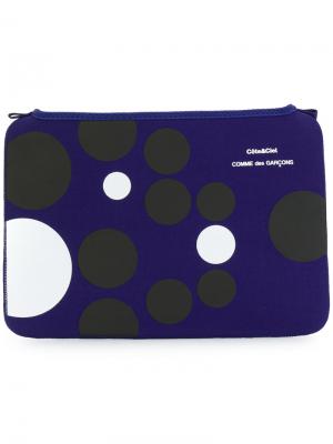 Сумка для ноутбука Macbook Air 11 Comme Des Garçons Wallet. Цвет: синий